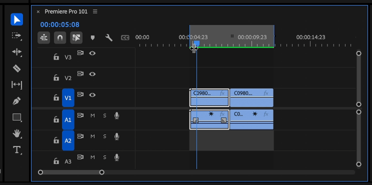 Premiere Proのカット&トリミング方法 Premiere Pro Cutting And Trimming 3 1